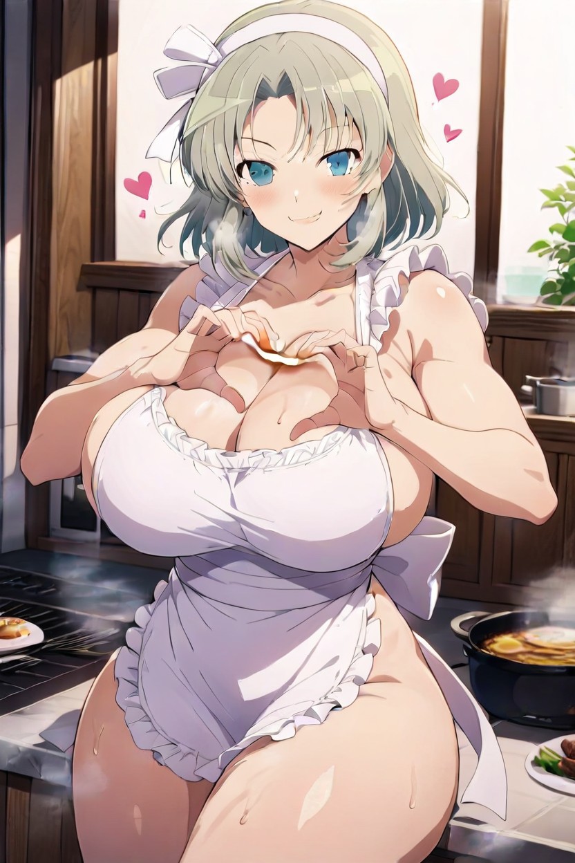 Eating Soup, Horny Face, Love Eyes Hentai AI Porn