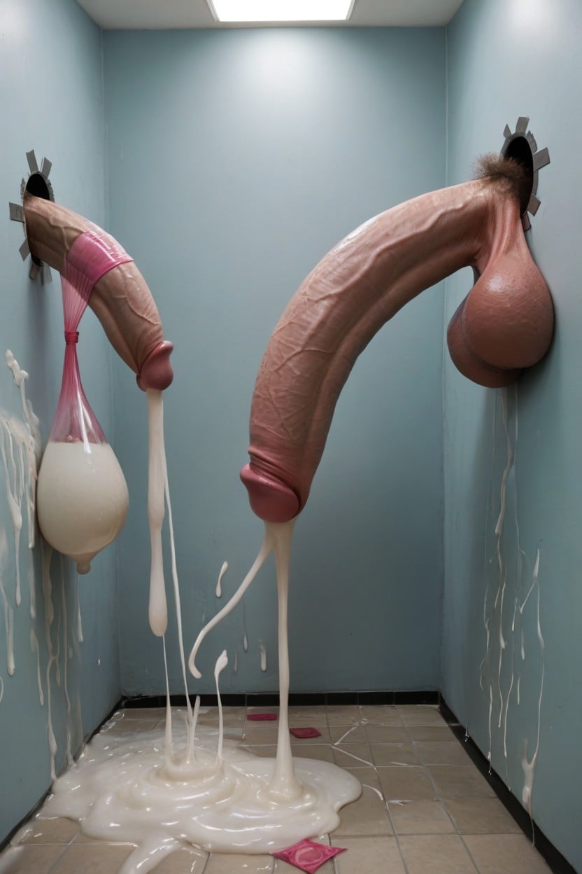 Pubes, Cock Transformation, Penis Mutation AI Porn