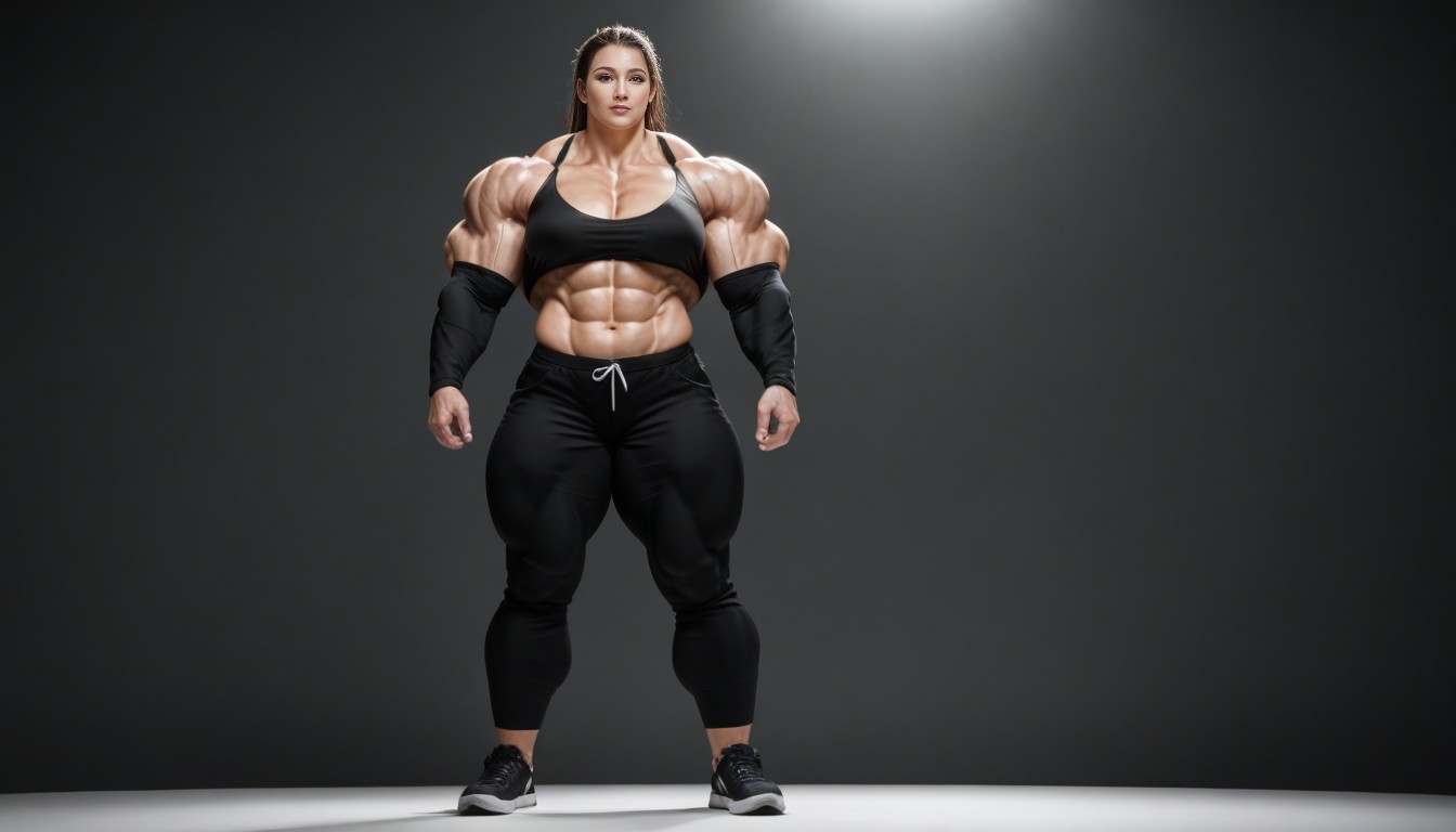 Thick Arms Muscles, Massive Shoulders, Small Ass AI Porn