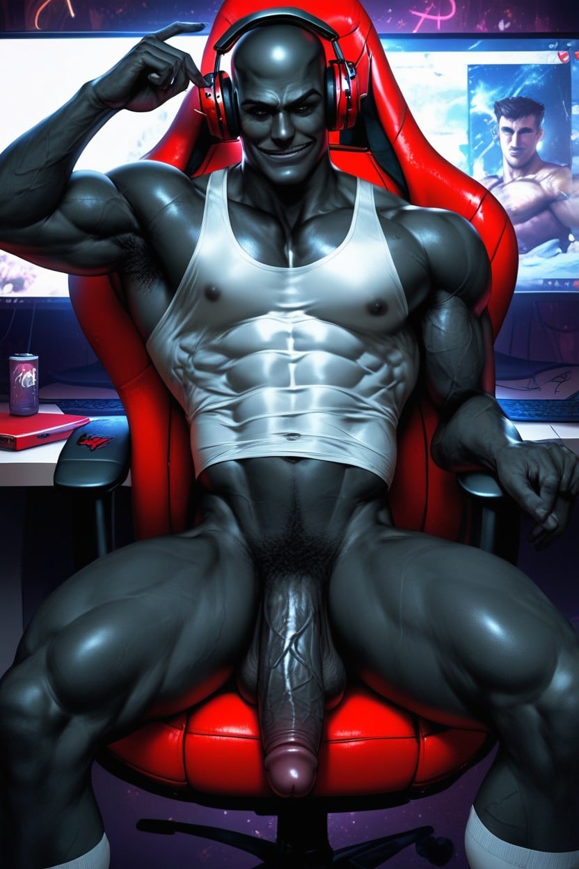 Lean Body, Nuit, White Socks Porno IA Gay