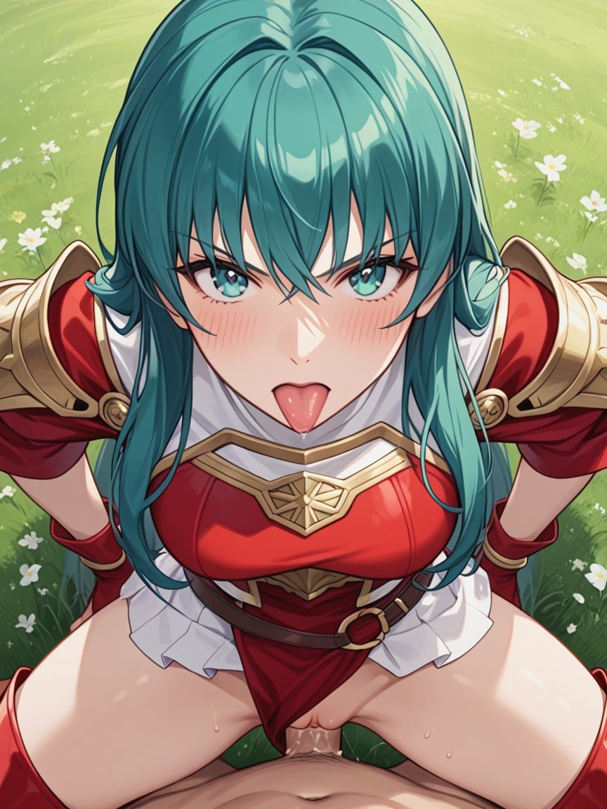 From Above, Spead Legs Sex, Arms Spread Hentai AI Porn