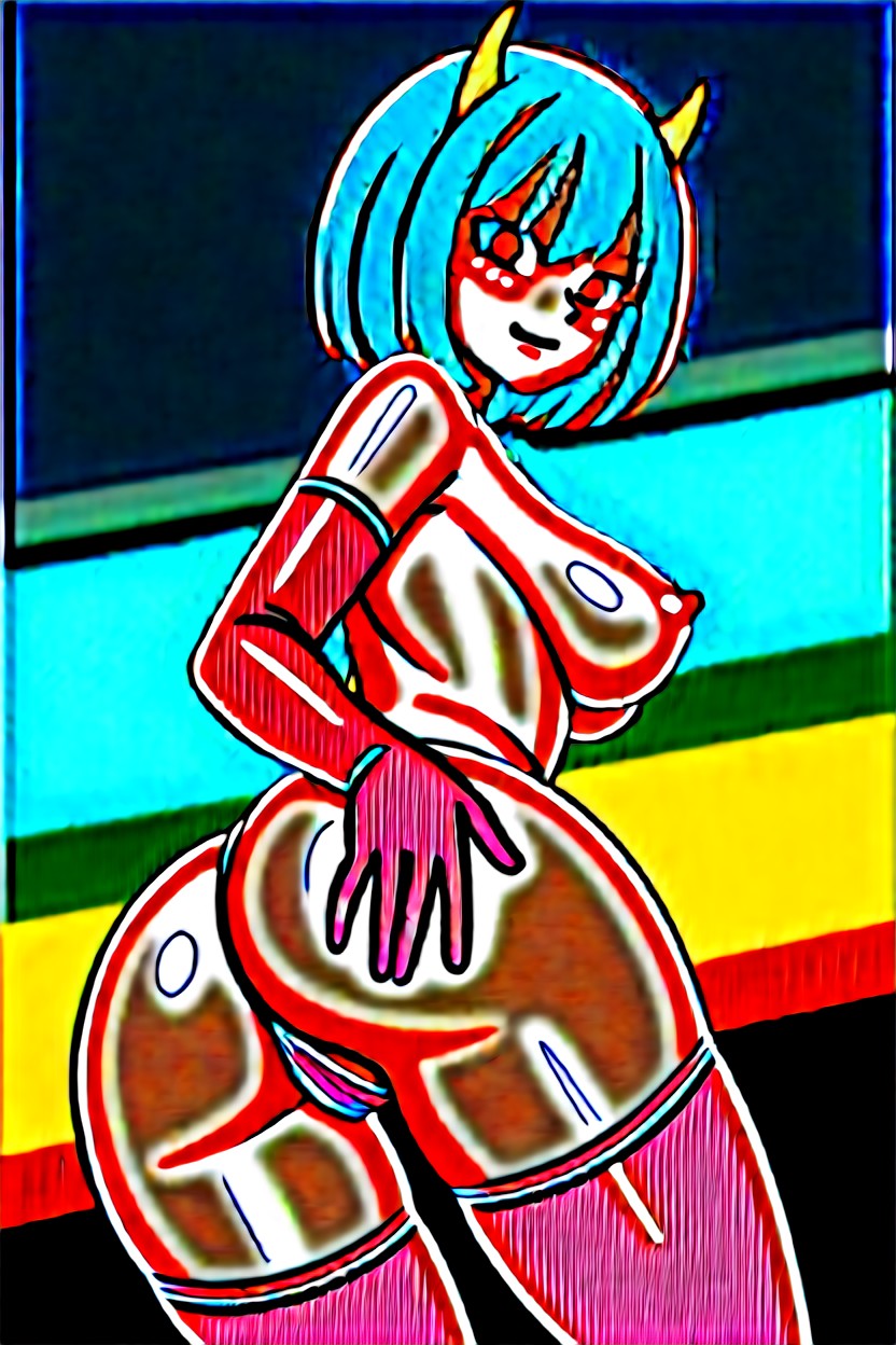 Volcano Background, Tan Skin, Simmetrycal Shot Hentai AI Porn