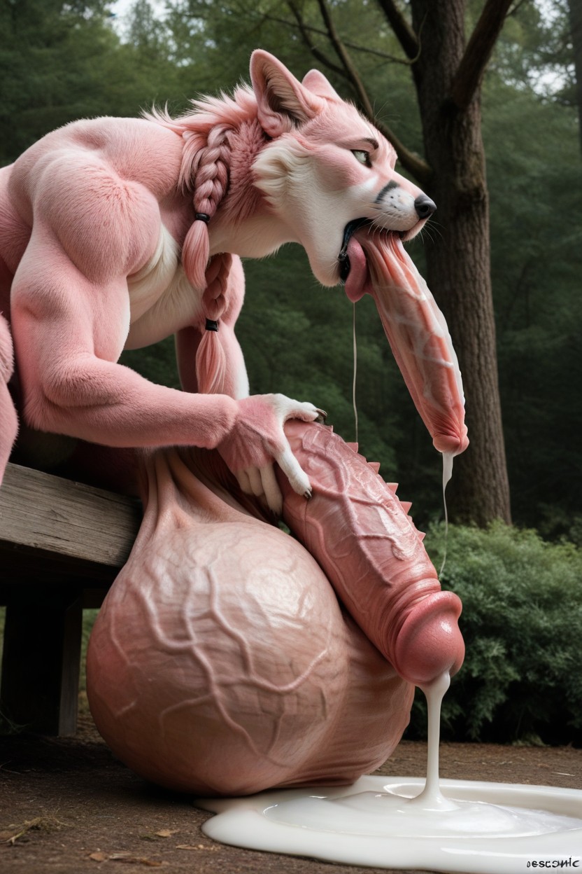 深蹲, Muscles, 肌肉型 人妖AI黃片