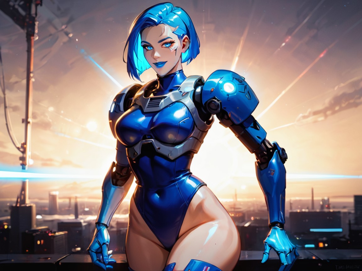 Nsfw, High Brightness Effects, Computer Background Latina KI Porno