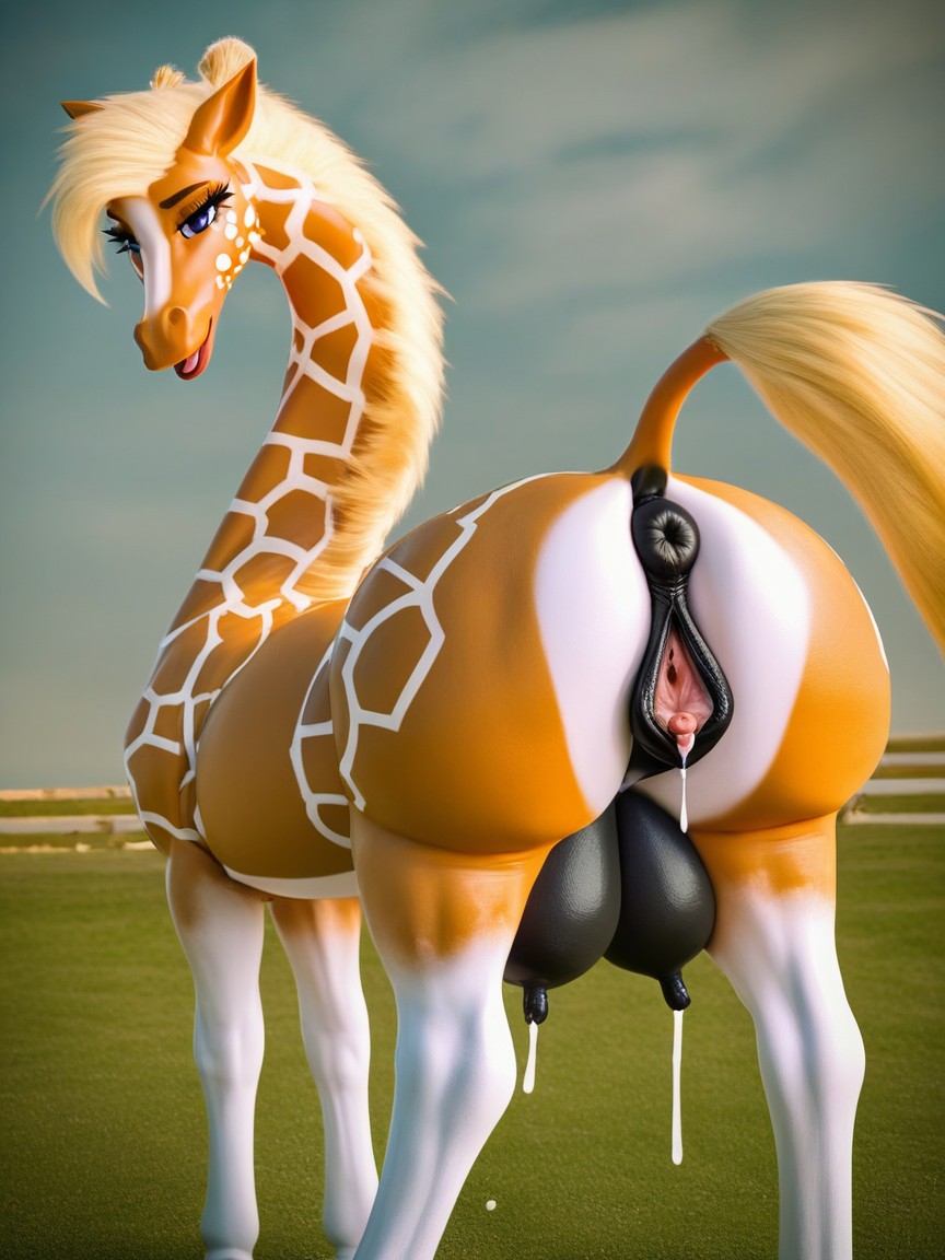 Equineclitoris, Long Labia, Udders Furry AI Porn