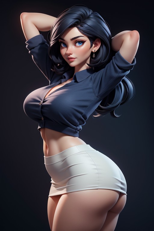 Large Strong Body, 18+, Massive Ass Hentai AI Porn