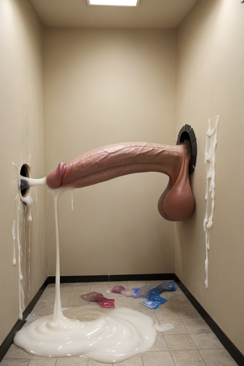 Penis Mutation, Hyper Cock Extending, Hyper Cock Transformation AI Porn