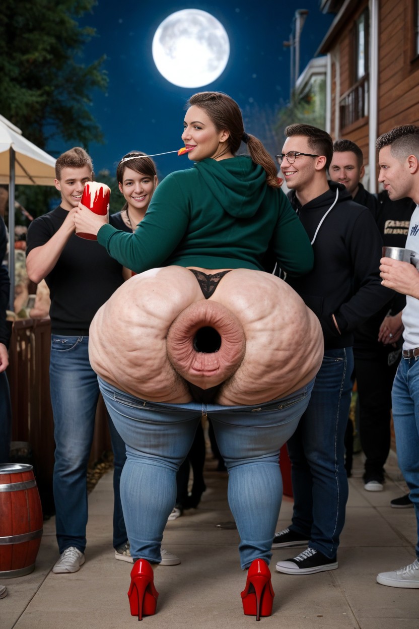 Cellulite Ass, In Mouth, High Heels AI 포르노