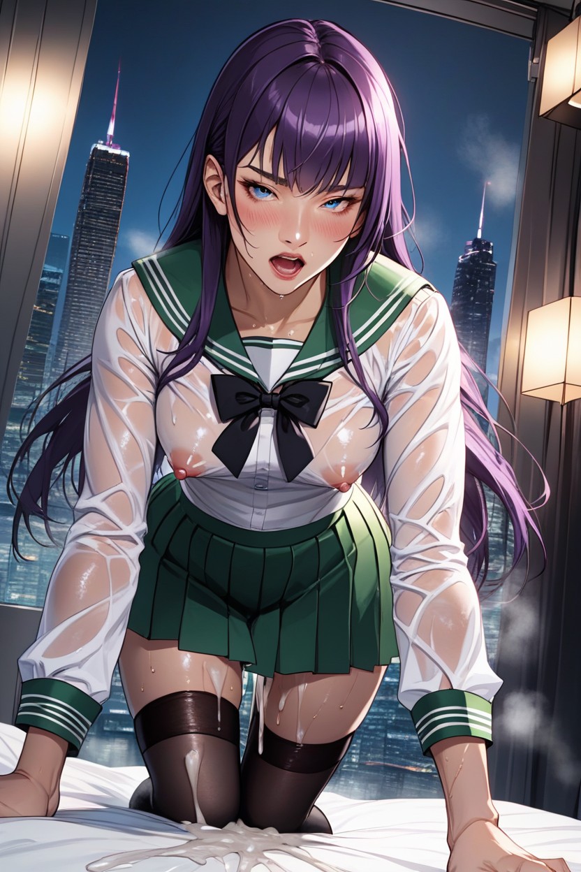 Cinematic Lighting, Cinematic Detailing, Bending Over Hentai AI Porn