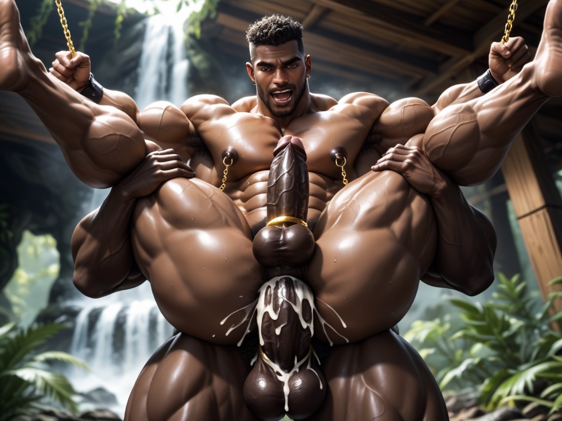 20+, De Haut En Bas, Hyper Defined Biceps Porno IA Gay