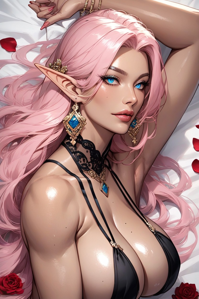 Close Up, 18+, Stunning Model Face AI Porn
