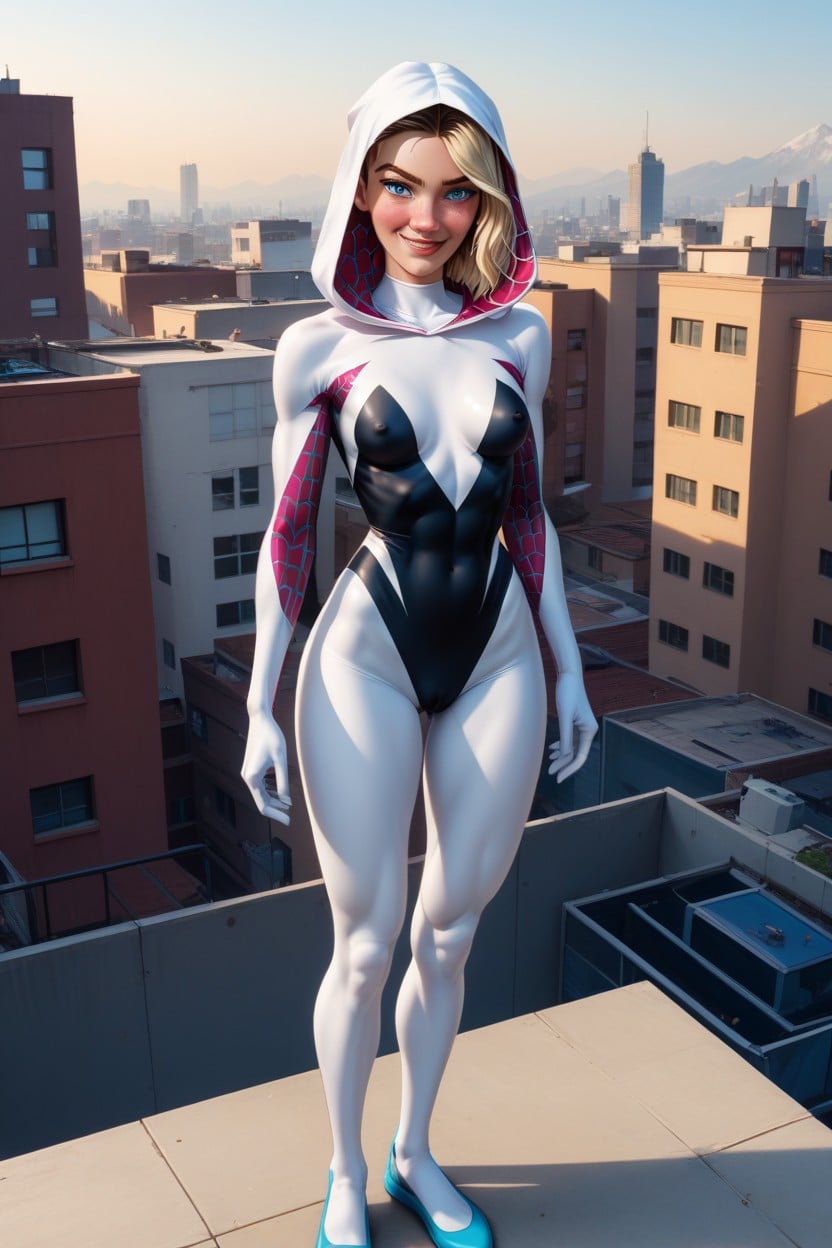 Horny, Hourglass Figure, Nighttime AI Porn