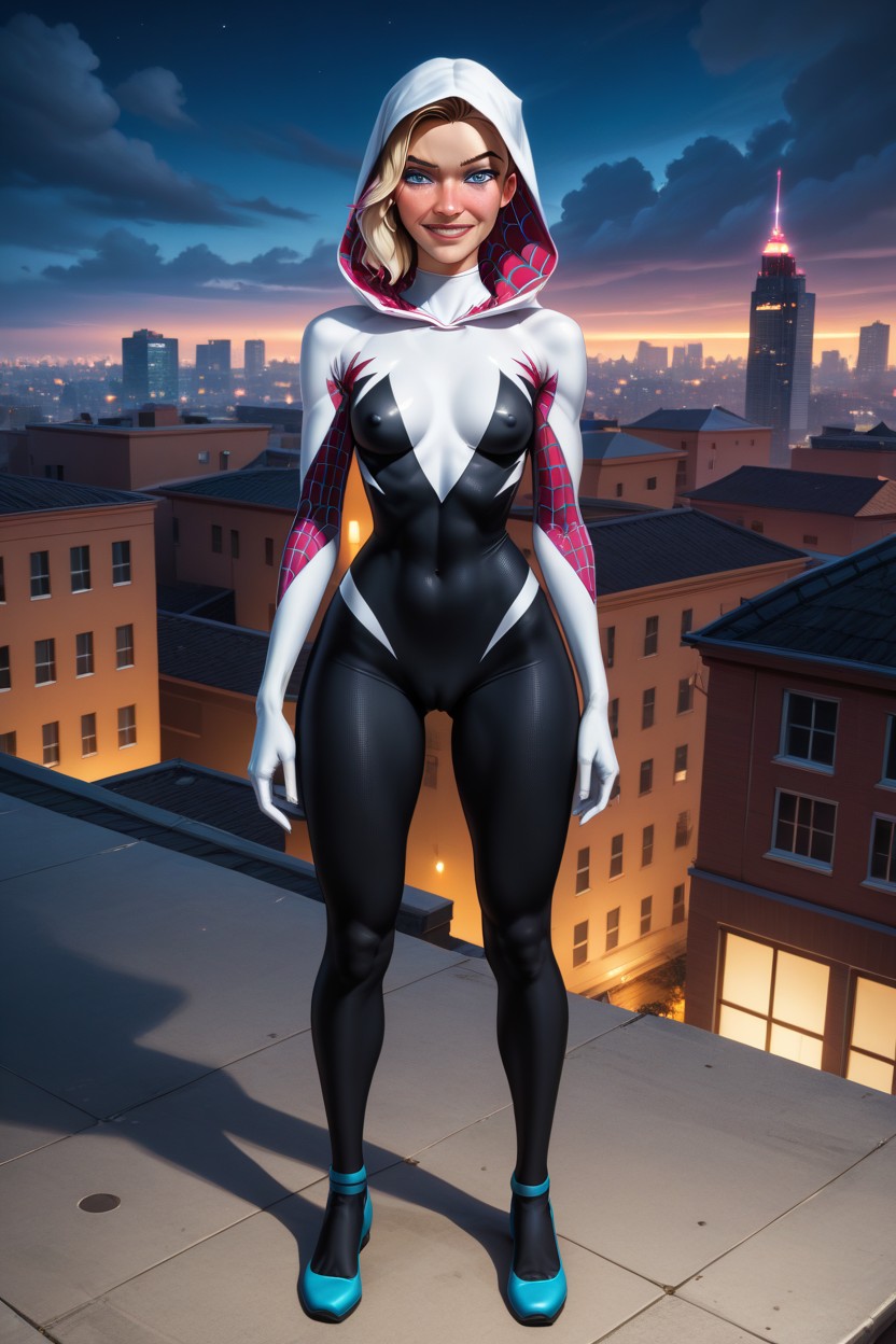 Marvel, Uhd, Spider Gwen AI Porn