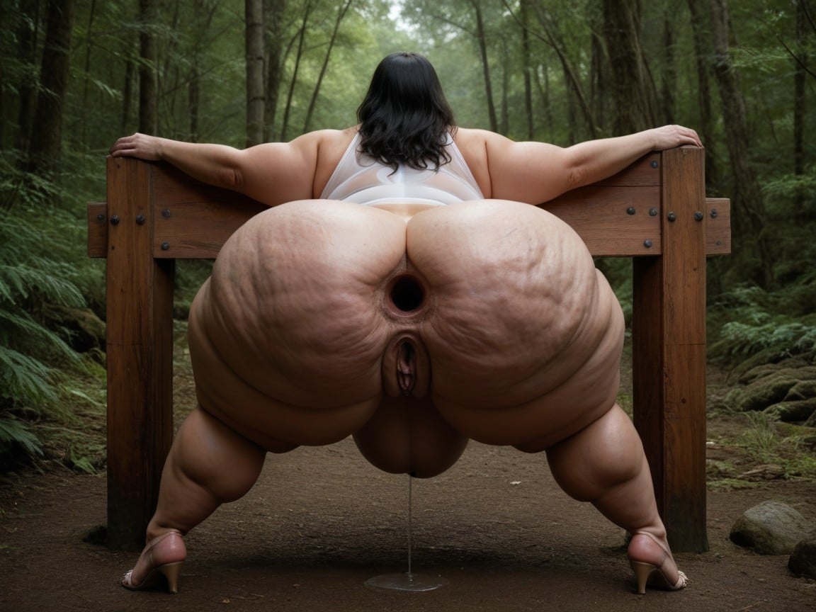 Molding To Her Every Curve, Breast Expansion, Shes Punished By A Big BBW AI Porn