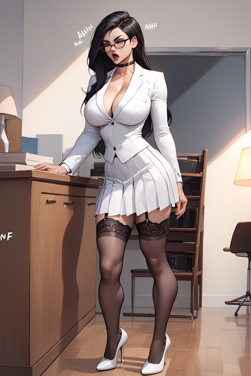 Tight Waist, High Resolution, Kim Possible Standing In Front Hentai AI Porn