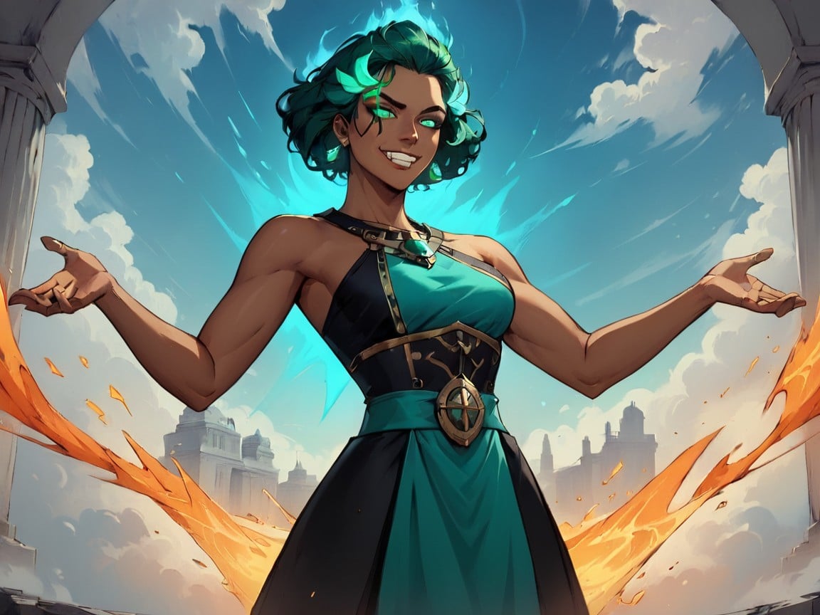 Emerald Jewelry, Goddess Of Crafts, Toga Latina KI Porno