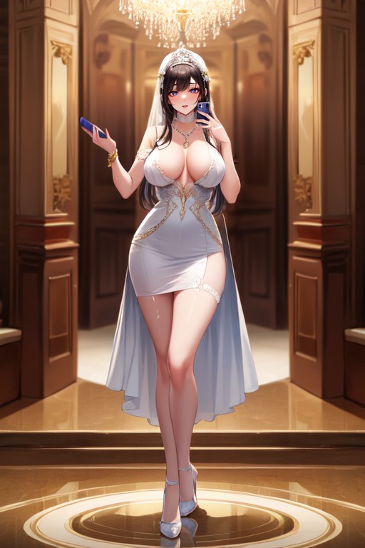 Nipples Milk, Dress, Ornament AI Porn