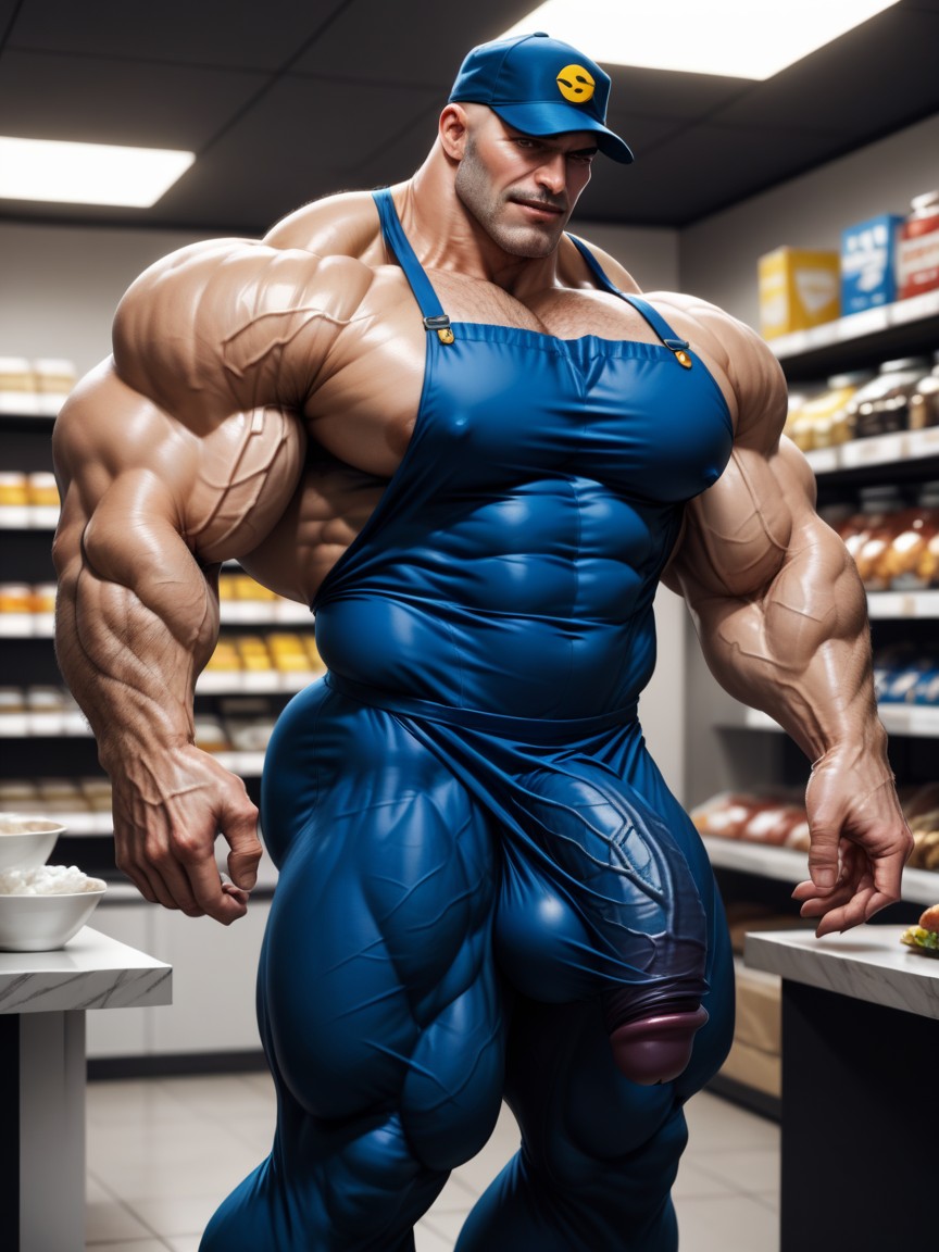 Long Muscular Neck, Long Legs, Wide Shoulders KI Schwulenporno