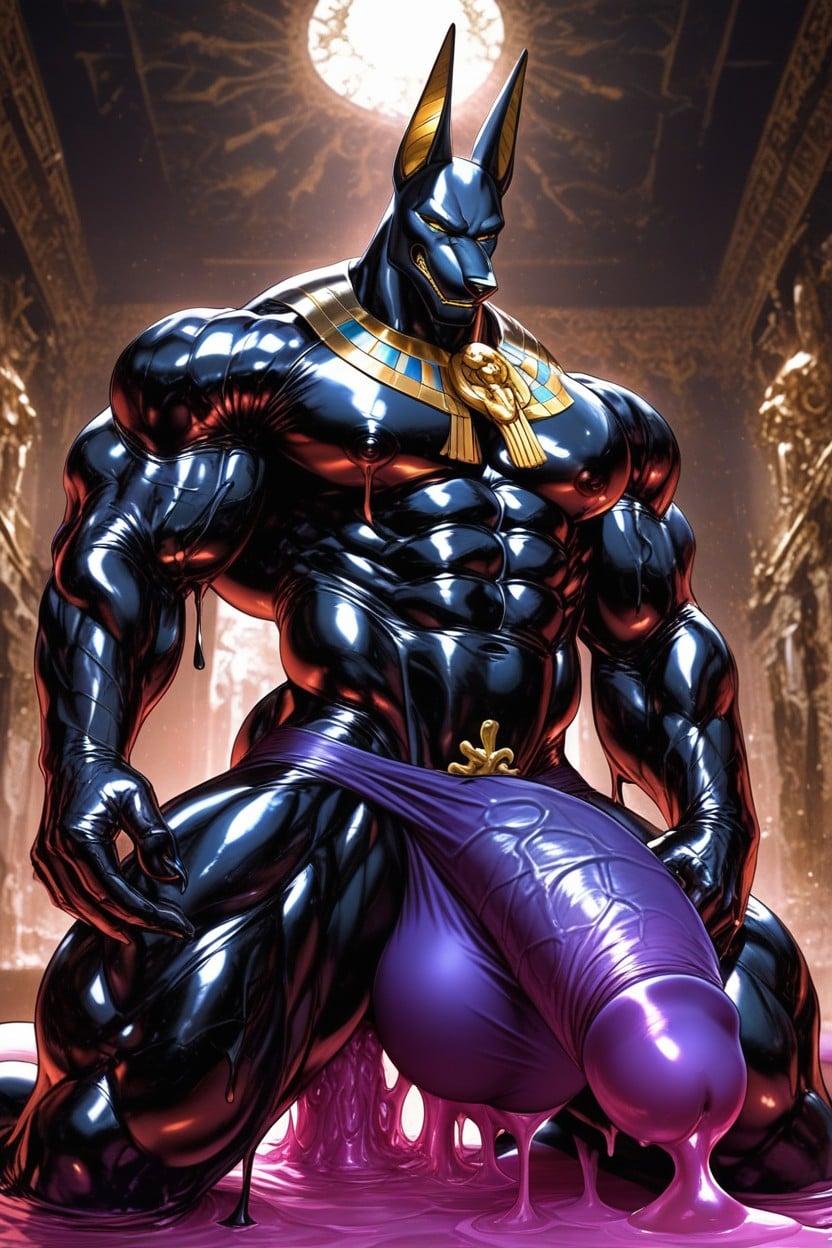 Pénis Hyper Long Et Impossible, In A Slime Bed, Slime Fur Porno IA Gay