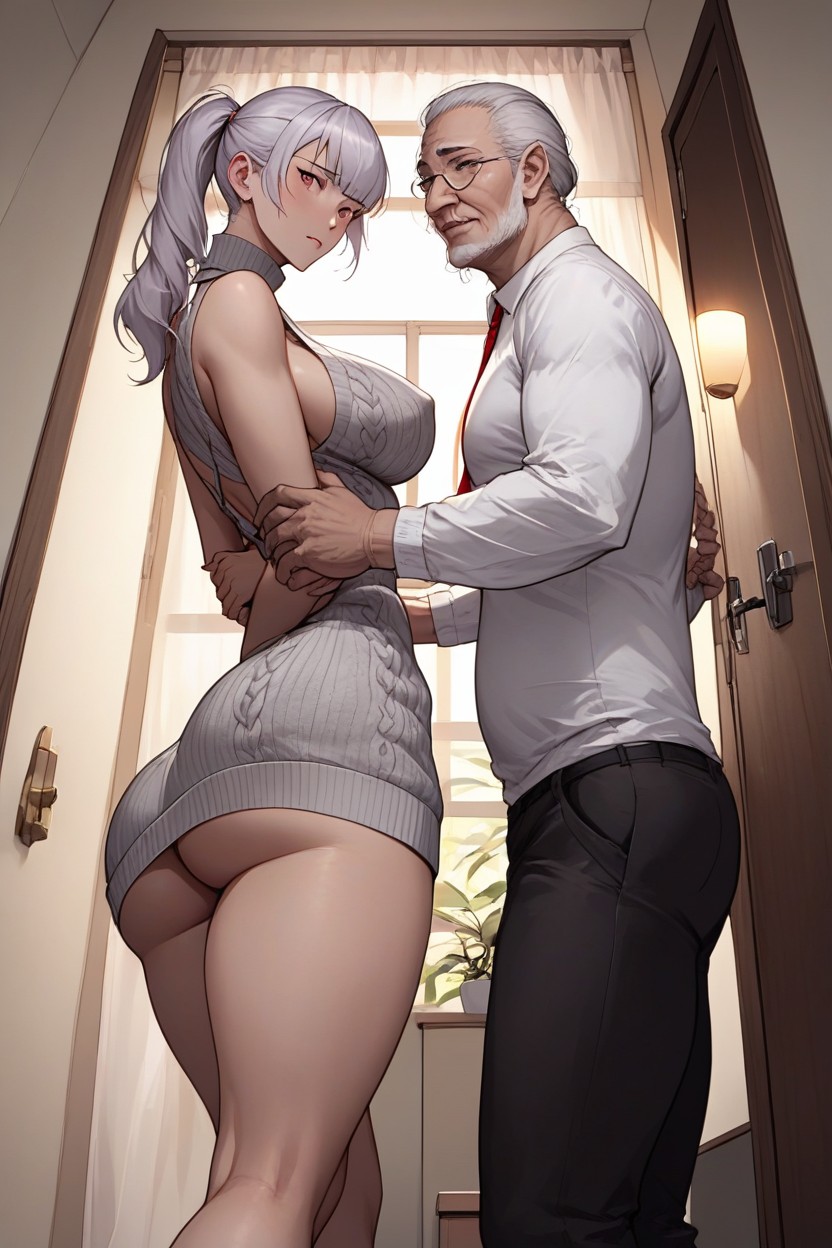 Bbl, Wide Eyes, Window Hentai AI Porn