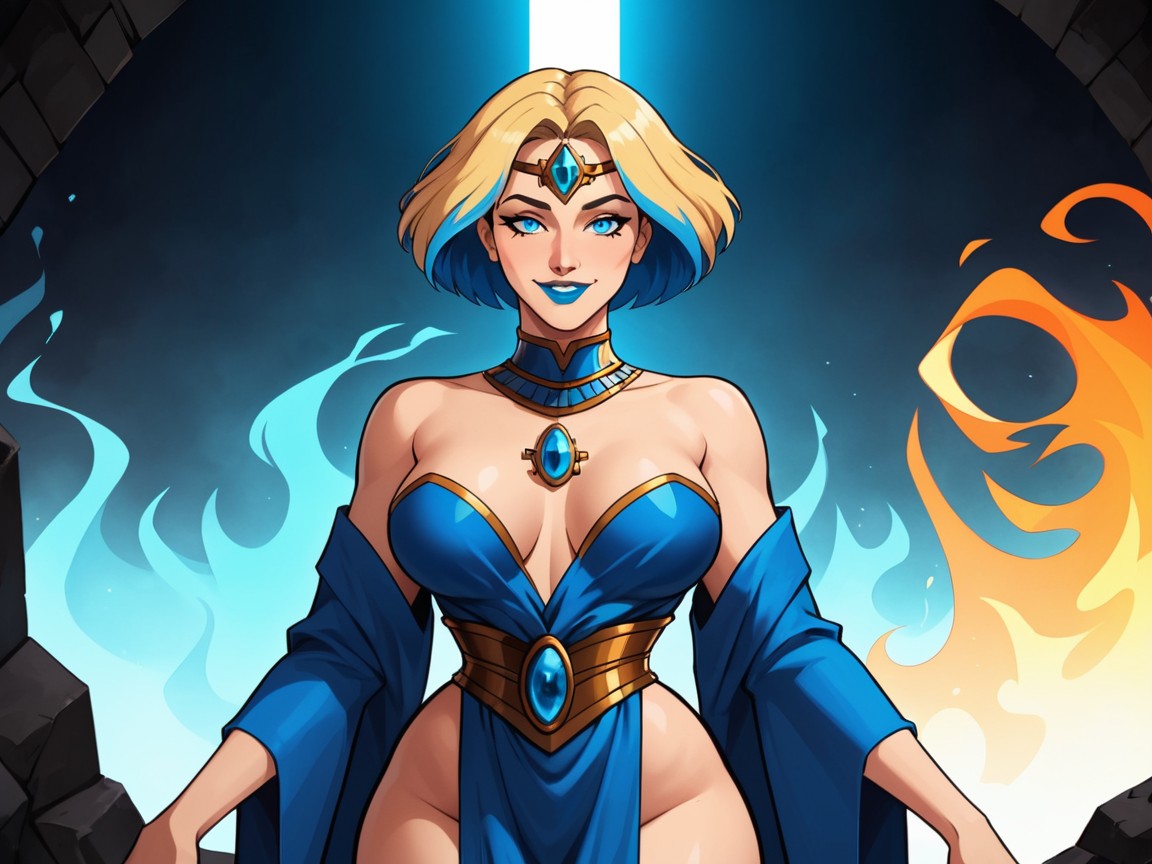 Goddess Of Balance, Toge, Pale Skin Porno IA Latina