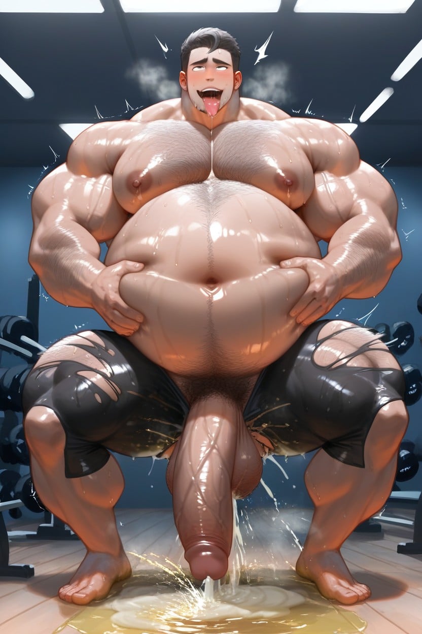Drool, Belly, Tentáculos Porno gay IA