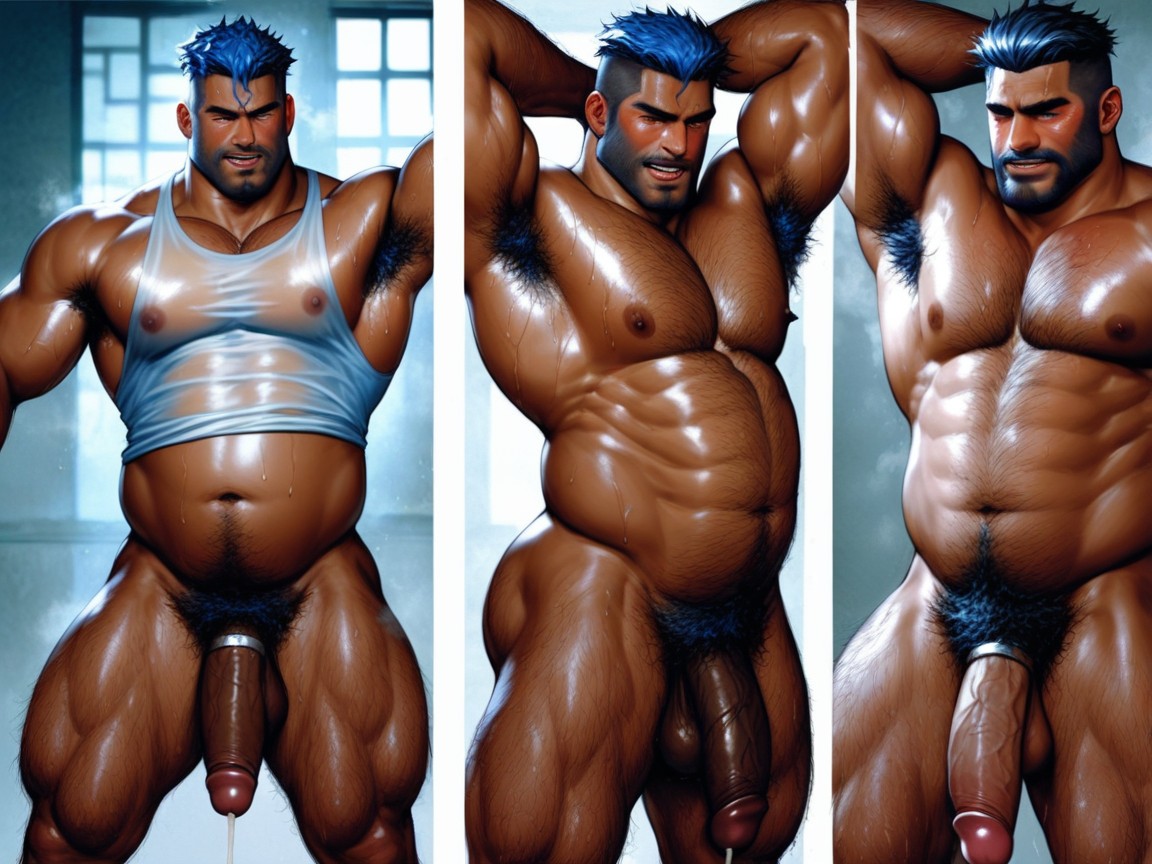 Asiatique, Dark And Warm Color Scheme, Body Covered In Hair Porno IA Gay