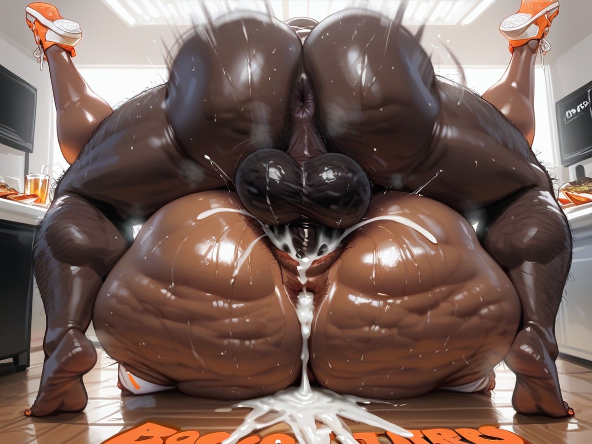 Humongous Cellulite Ass, Hyper Cum, Extremely Dark Skinned Cellulite Woman Porno ebony IA