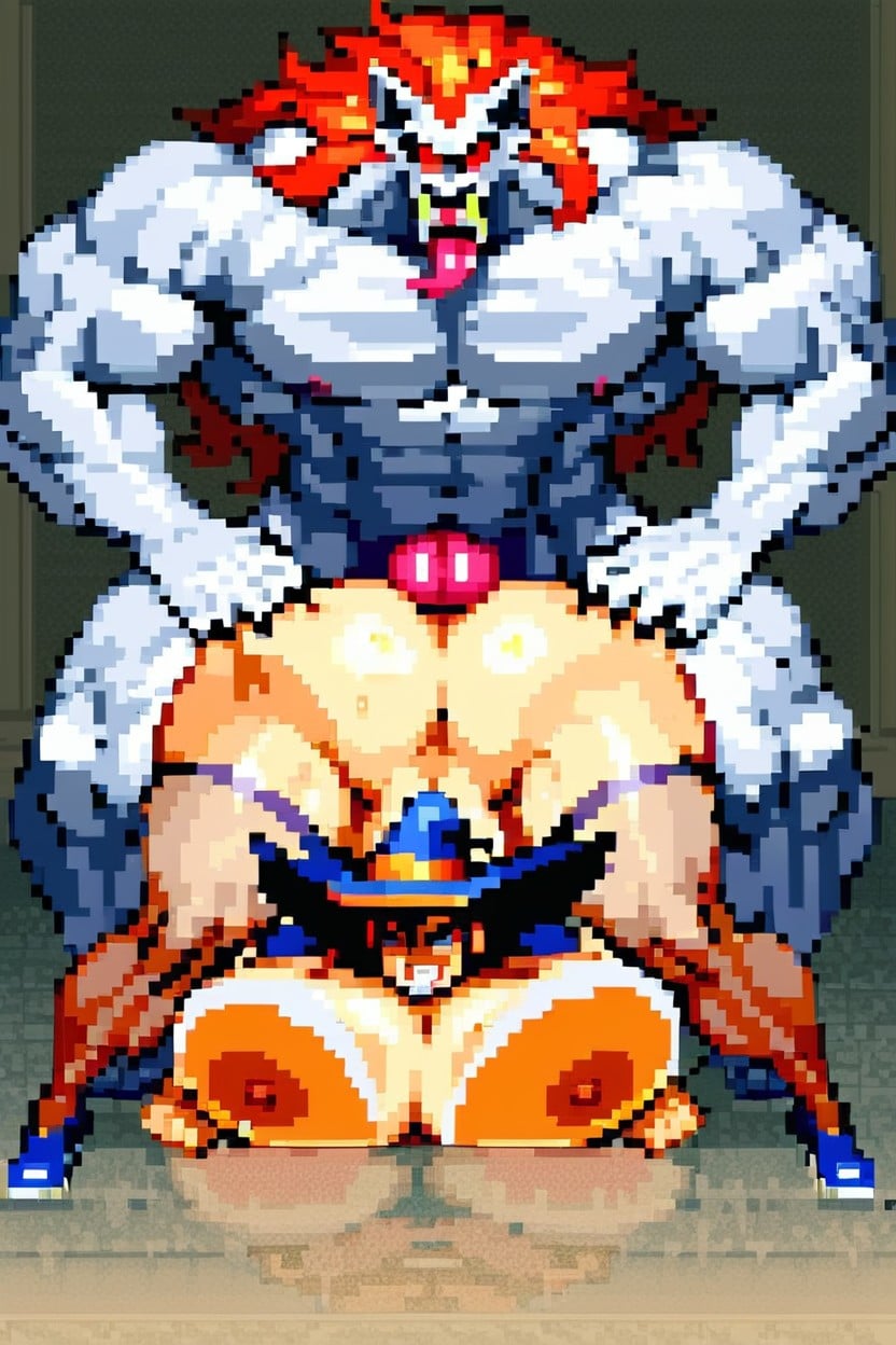 Massive Ass, Breast Expansion, Jack O' Lantern AI Porn