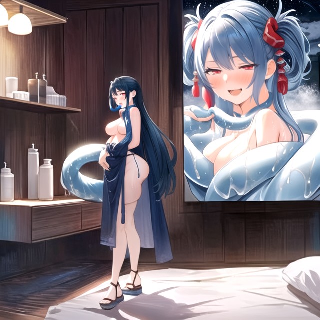 Neon, Full Body, Horny AI Porn