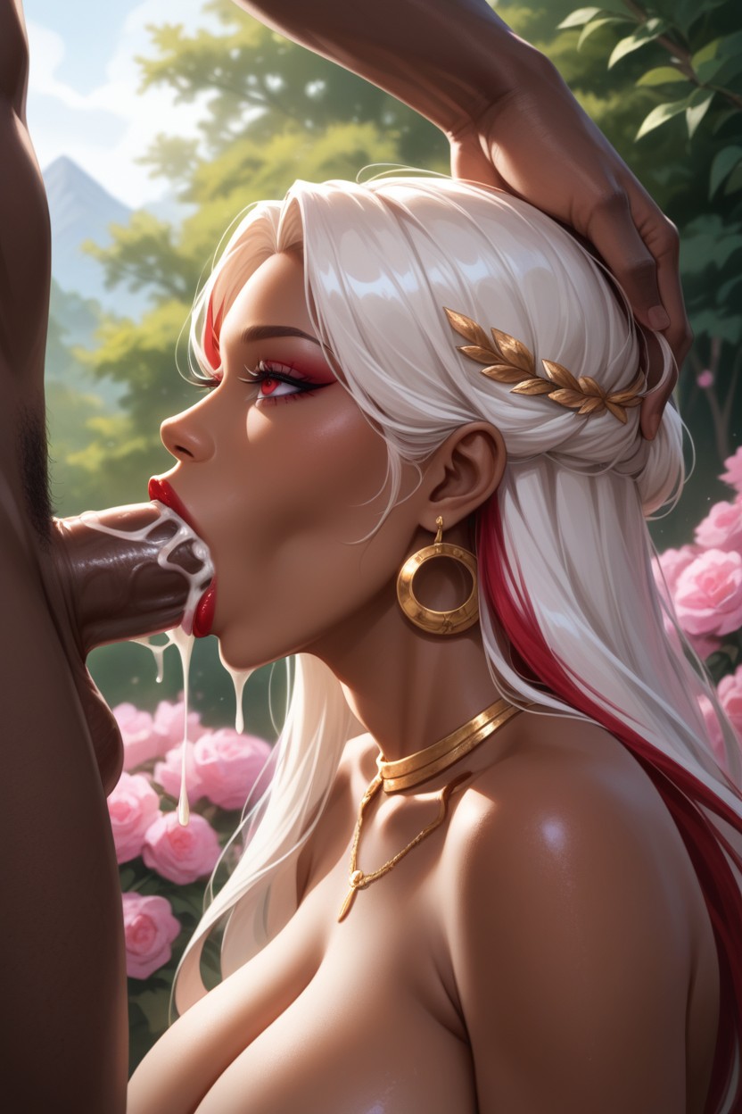 Blowjob, Deepthroat, Gigantic Hentai AI Porn