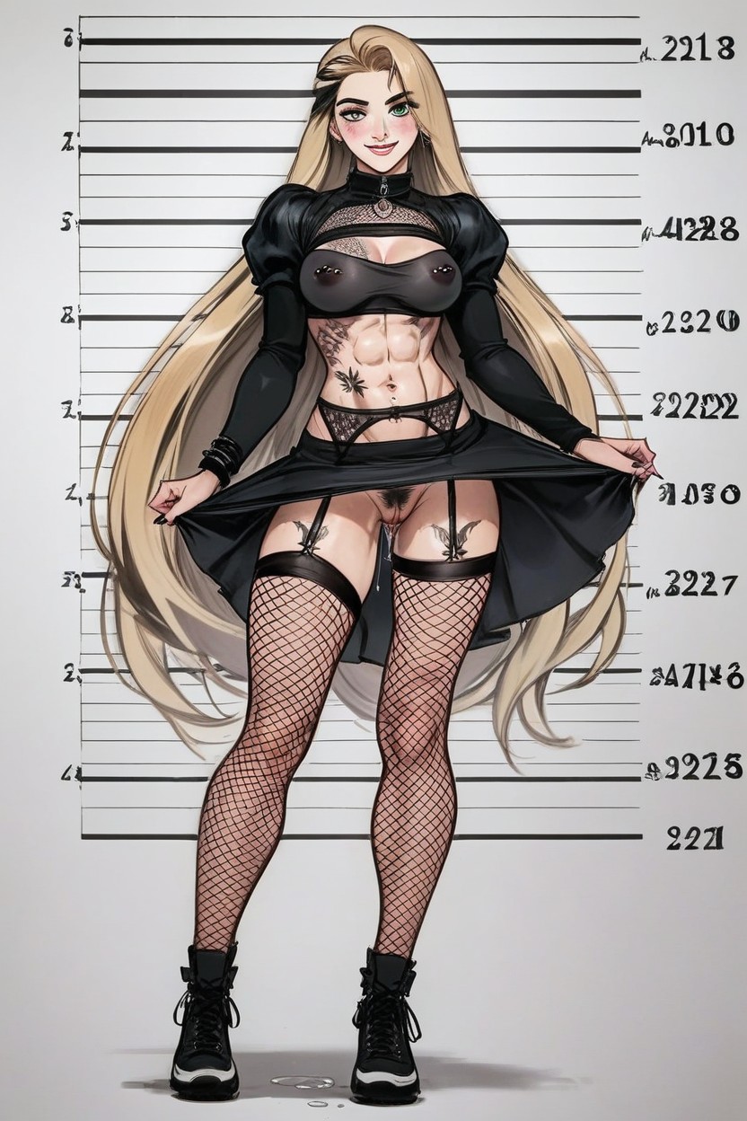 Tattoos, Pretty Face, 20+ Hentai AI Porn