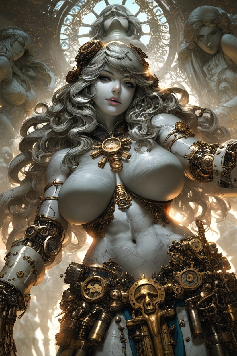 Curvy, Arched Back, Volumetric Lighting Hentai AI Porn
