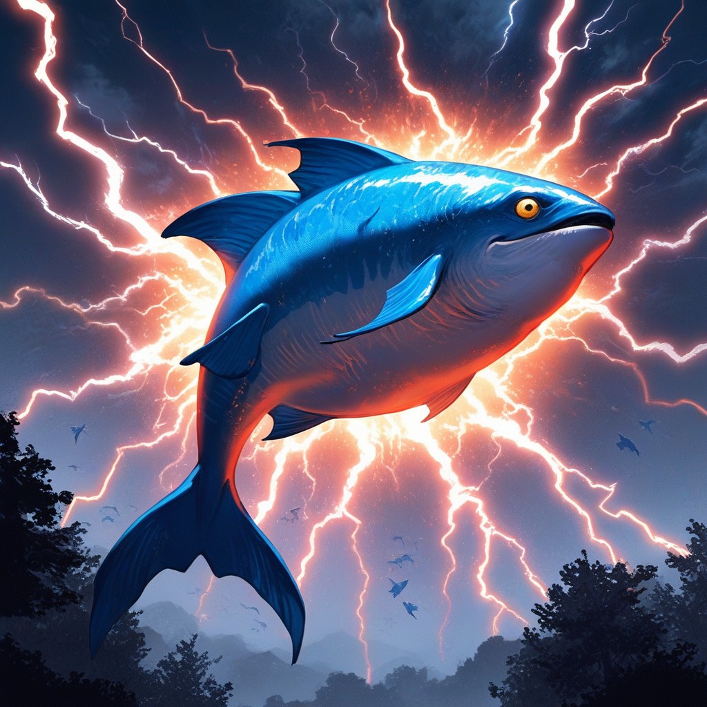 Electroshock, The Blue Fish Is Shining, Only A Blue Fish No Humans Hentai AI Porn