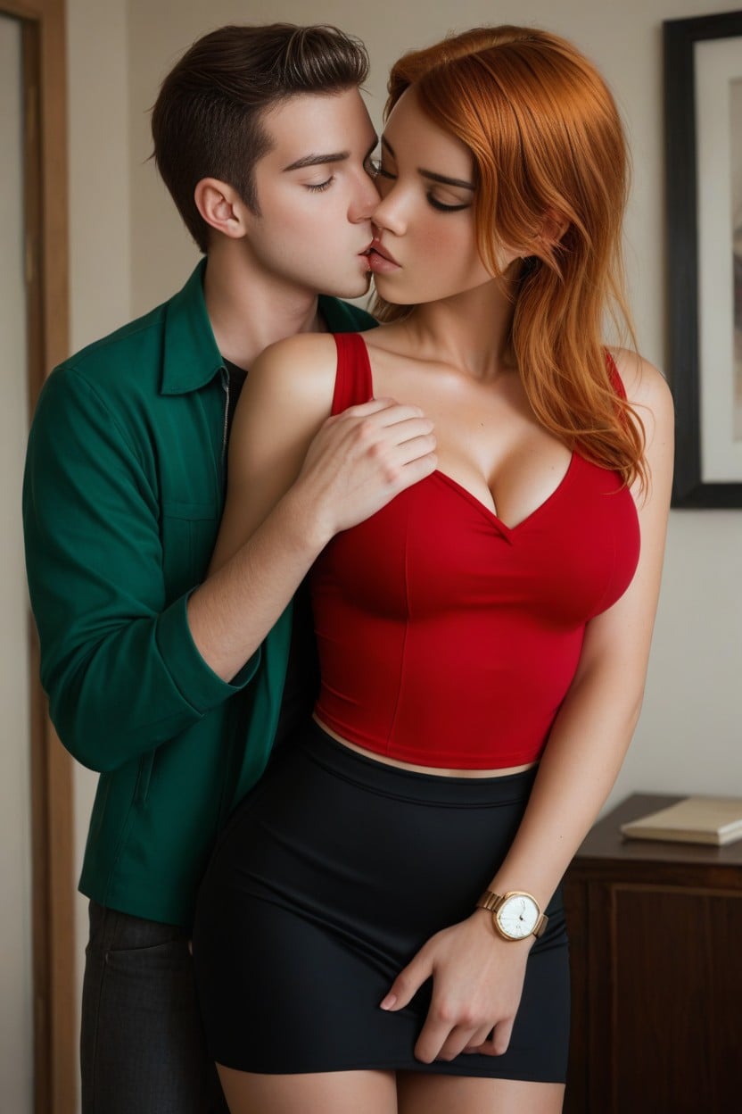 Shocked, Worried, Pretty Face AI Porn