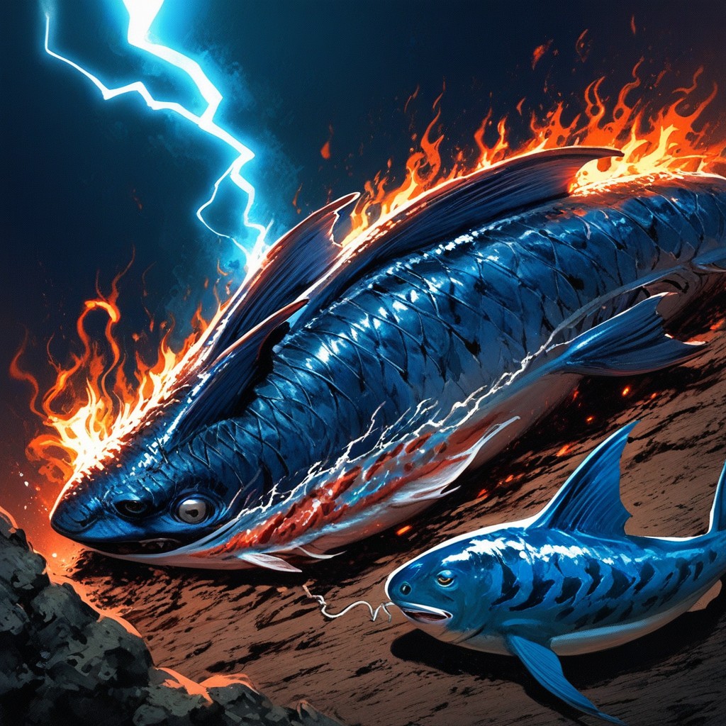 Seared Fish, Surprised, Drooling Hentai AI Porn