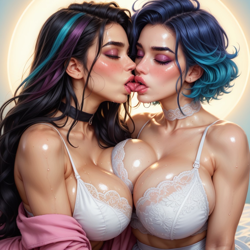 Award Winning Photo, Messy Hair, Thick Lips AI Porn