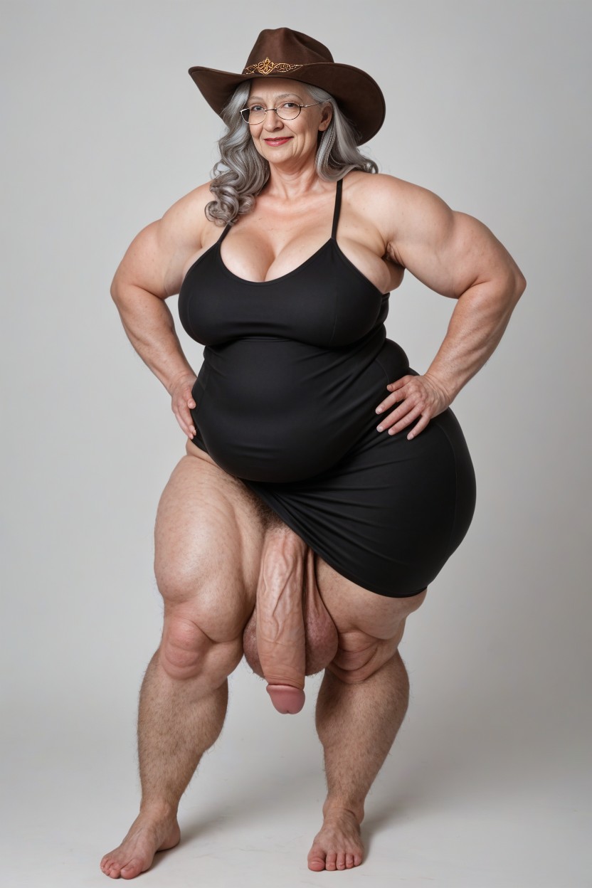 Thick, Erection, Futanari AI Porn