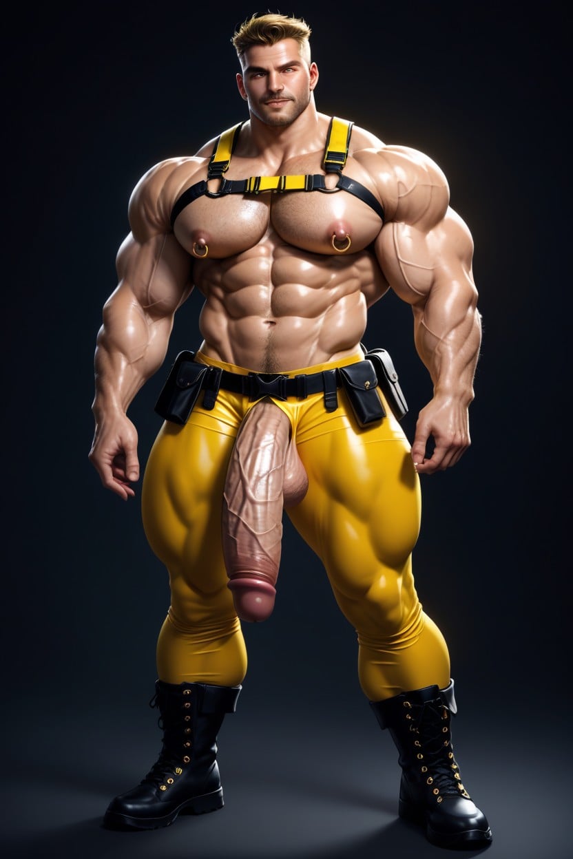 Ultra Realistic, Gay, Wide Hips AI Gay Porn