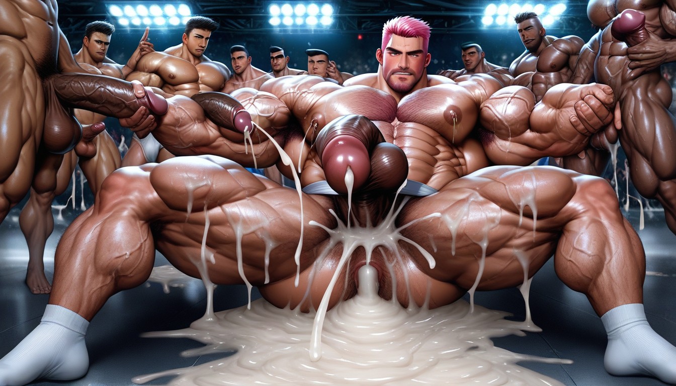 Well Defined Muscles, Huge Dicks Of All Shapes, Cg AI同性戀黃片