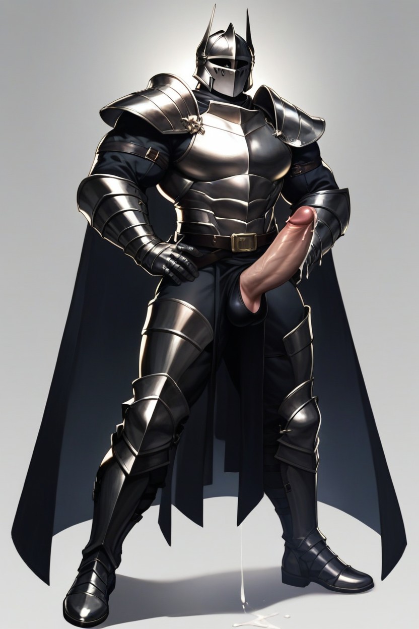 Dynamic Pose, Donjon, Full Body View Porno IA Gay