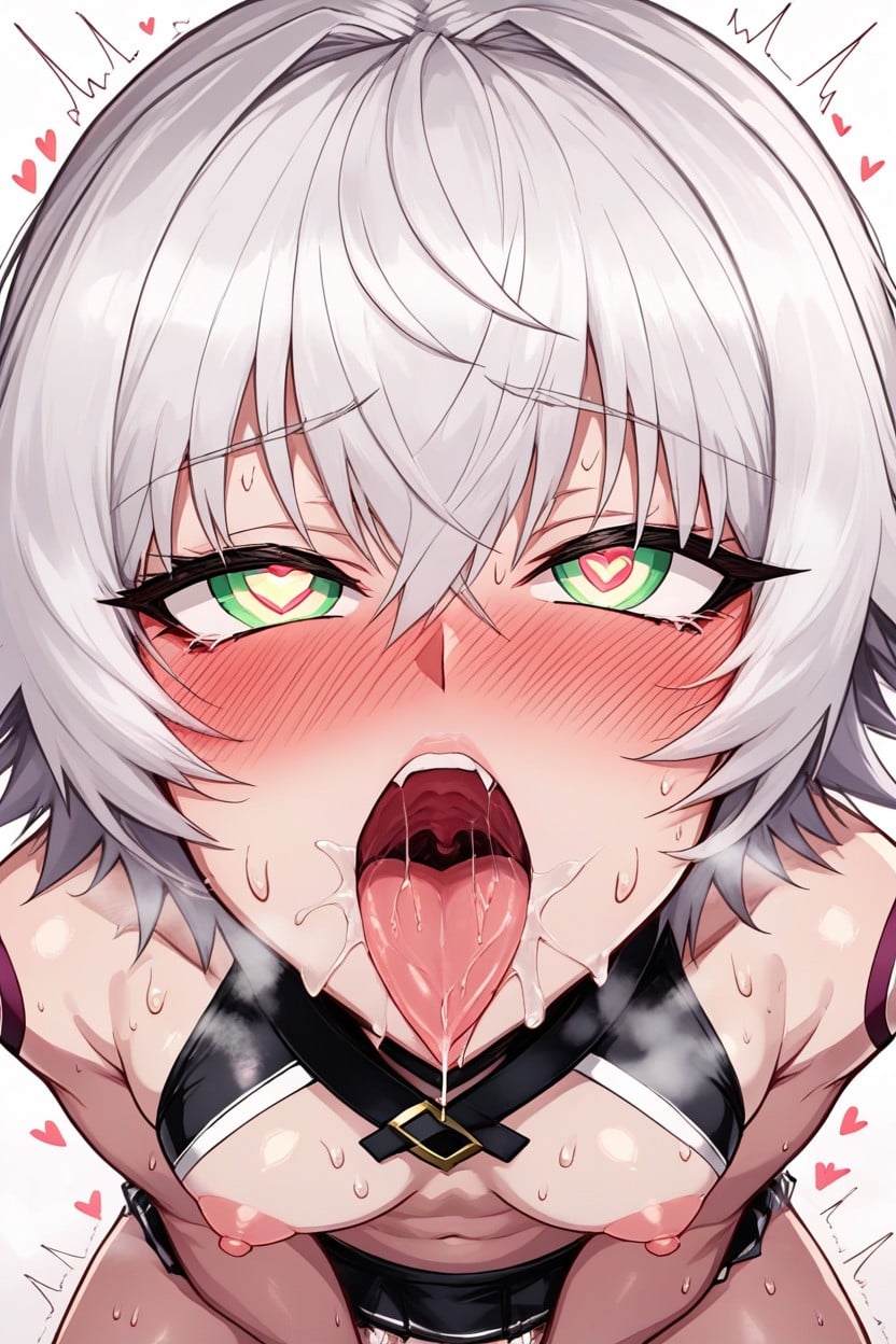 Detailed, Incoming Kiss, High Resolution AI Porn