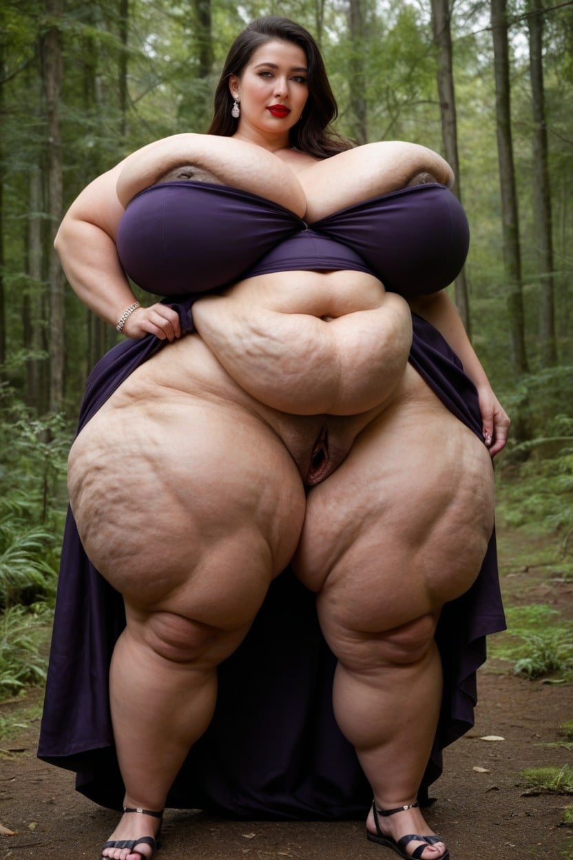 50+, Puckered Asshole, Muslos Gruesos Porno BBW IA