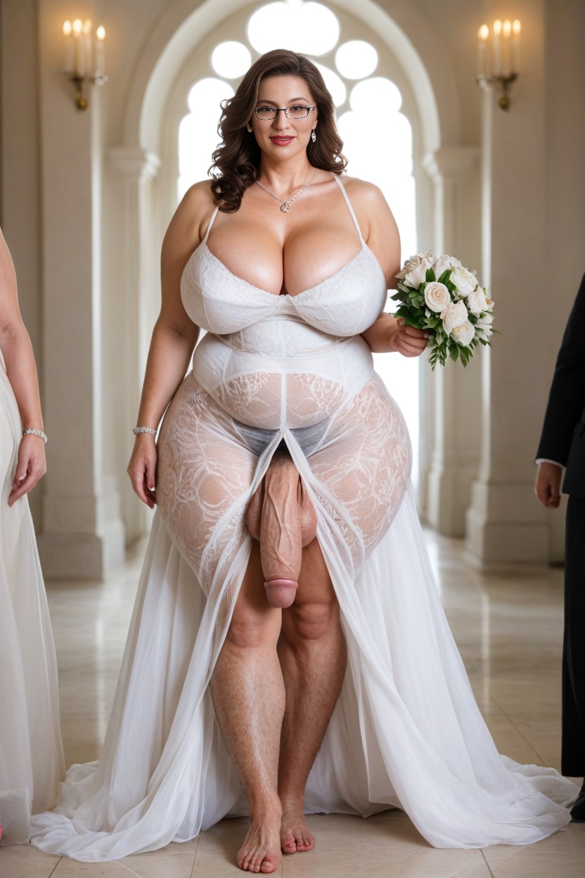 Long Length, Quality Eyes, Large Long Bulge Through Clothing AI Porn