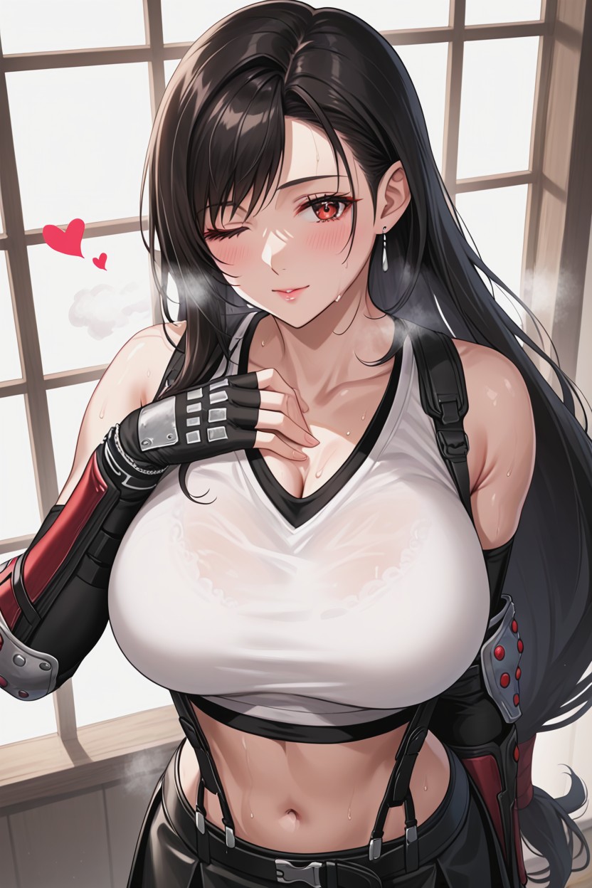 Detailed Body, Steaming Body, Large Breasts Hentai IA