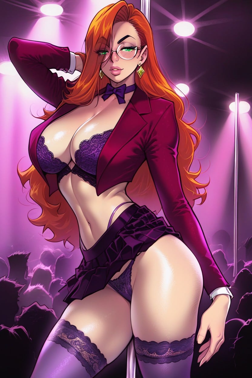Depth, Cleavage, Extremely Snatched Waist Hentai AI Porn