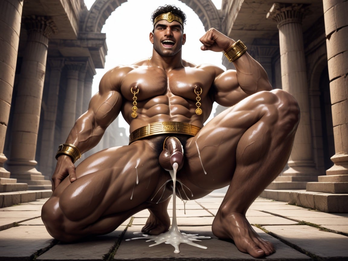 Overgrown Ivy, Hands, With Broad Shoulders AI Gay Porn