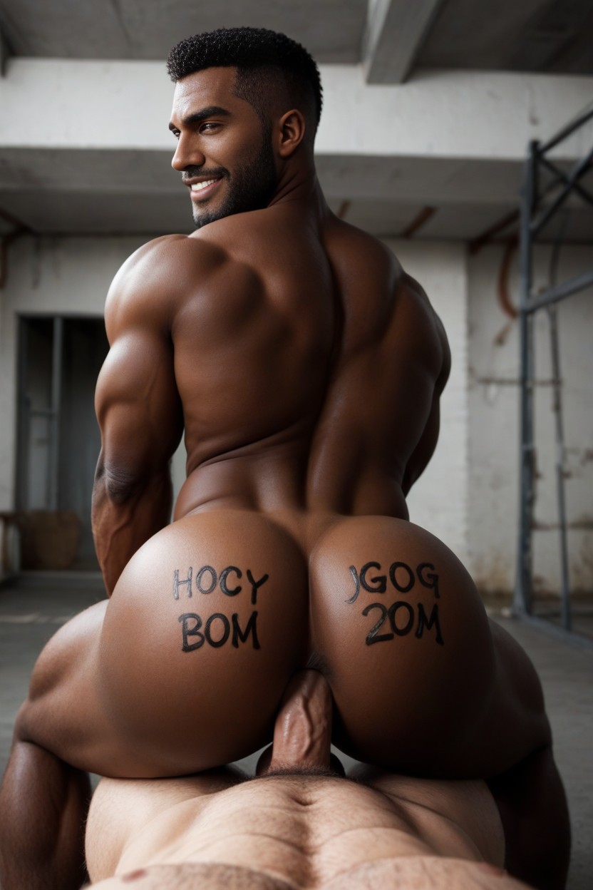 Top Is Naked, Bottom Torturing Top, Riding AI Gay Porn
