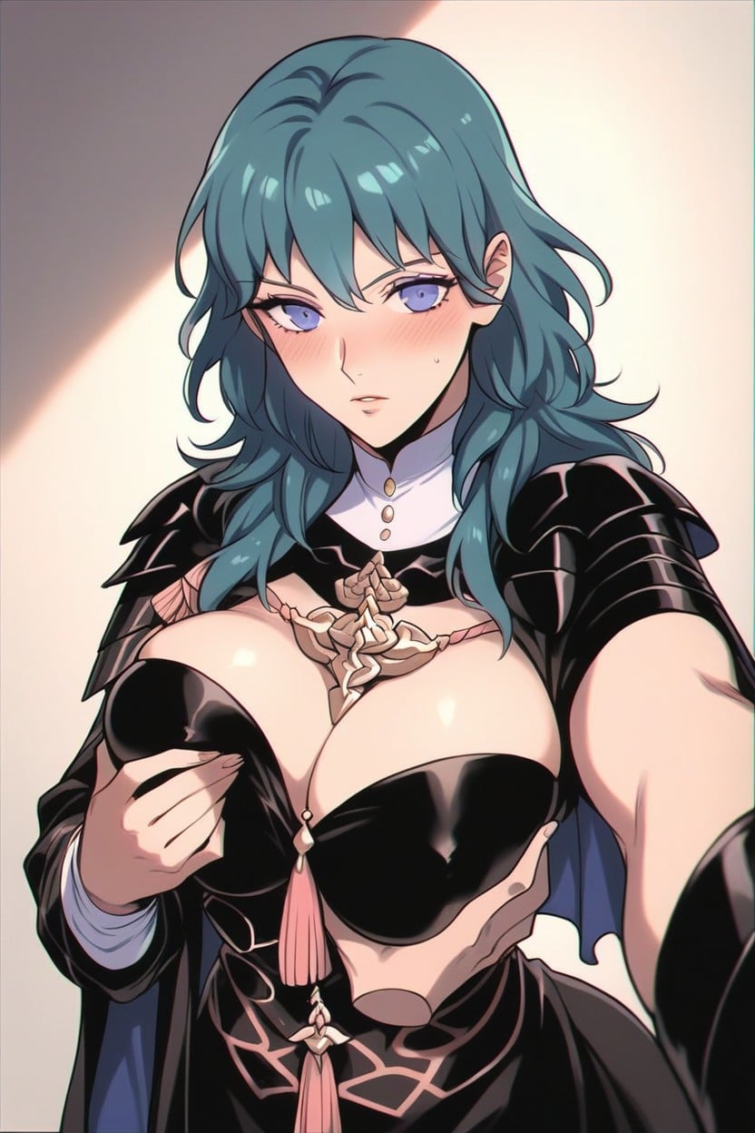 Motorboating Breasts, Breasts To Face, Byleth Extremely Embarassed Hentai AI Porn