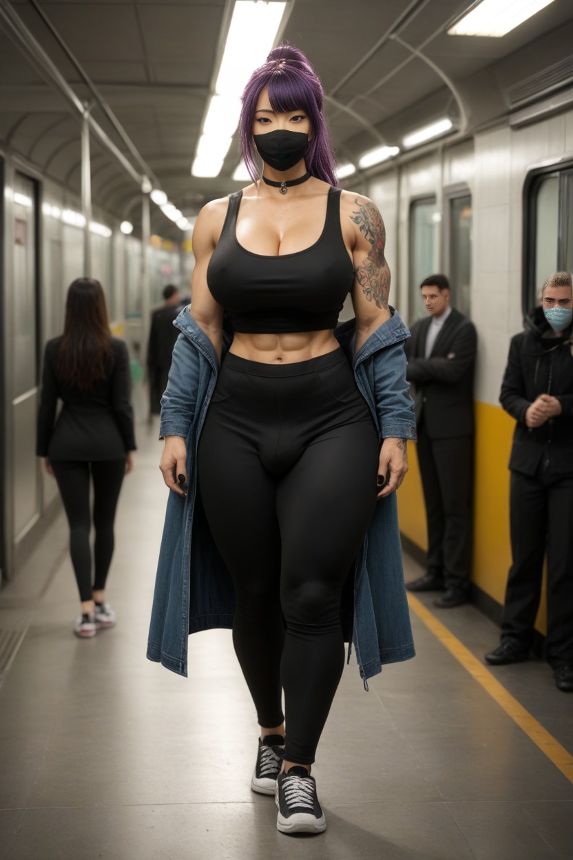 Crew Socks, Asian Futanari Goddess Muscle Mommy, Black Nails Shemale AI Porn